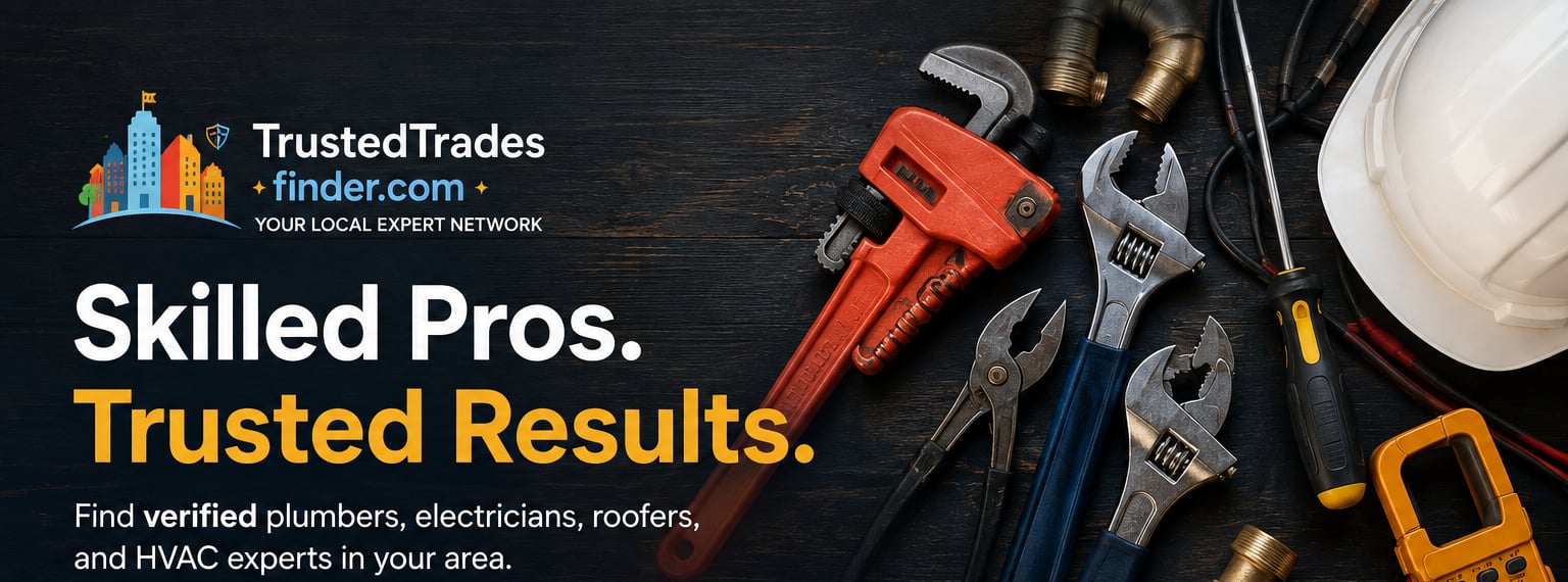 Skilled Pros. Trusted Results. Find verified plumbers, electricians, roofers, and HVAC experts in your area.